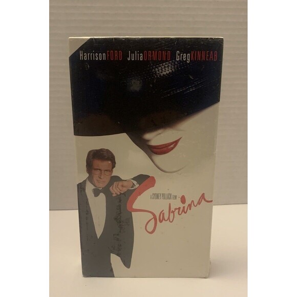 Sabrina VHS  NEW Sealed Harrison Ford Julia Ormond Greg Kinnear Comedy Romance - Picture 1 of 4